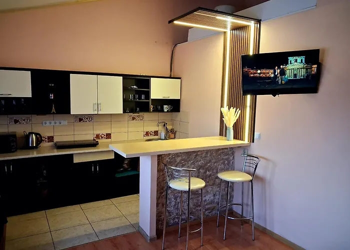 Studio Apartments In Center New 5 Floor Без Ліфту